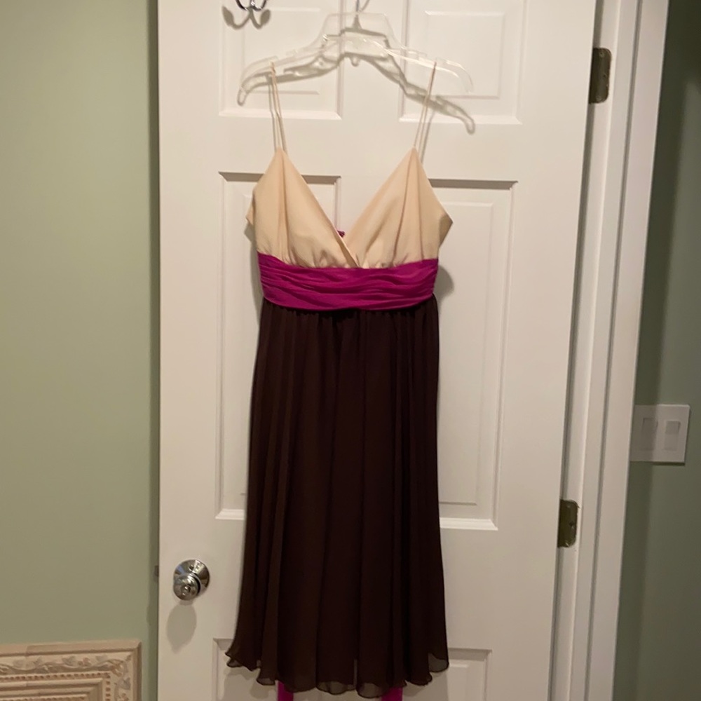 Dress with spaghetti straps